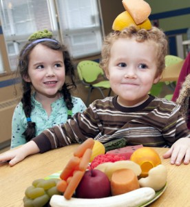 My kids would rather play with their food than eat it.