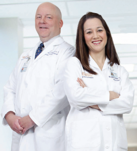 UVA vascular surgeons Gilbert R. Upchurch Jr., MD, and Margaret “Megan” Tracci, MD, are researching and treating aortic aneurysms.