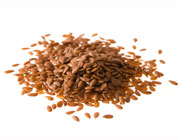 pile of flaxseed