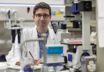 John Lukens, PhD, does Alzheimer's research