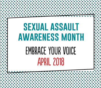 sexual assault in charlottesville: Sexual Assault Awareness Month 2018