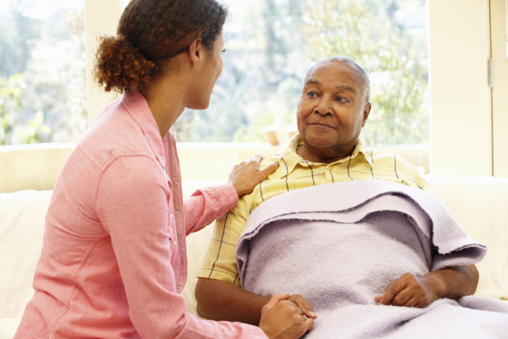Heart failure and cancer patients manage pain through palliative care.