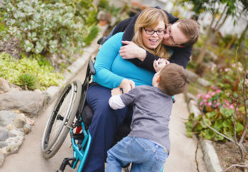 women with spinal cord injury and family