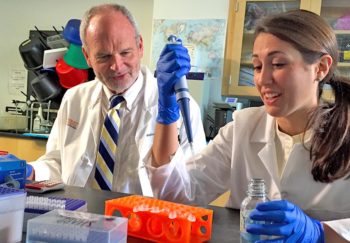 Bill Petri, MD, PhD, and Erica L. Buonomo, PhD