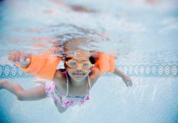 teach kids to swim