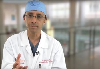 cardiologist Scott Lim explains a minimally invasive PFO treatment procedure