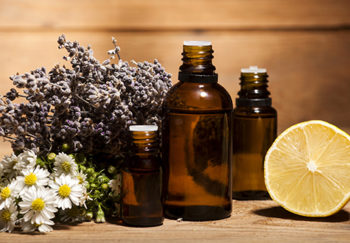 Chamomile, Lemon and Lavender Essential Oils