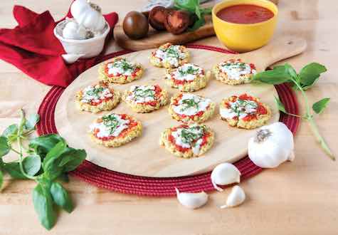 Cauliflower Pizza Bites