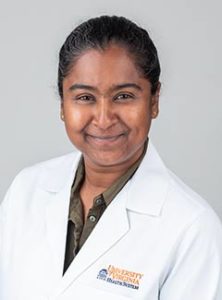 Meena Kannan, MD, neurologist at UVA