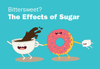 stop eating sugar - sugar effects series graphic