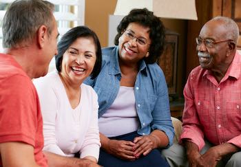 four adults
