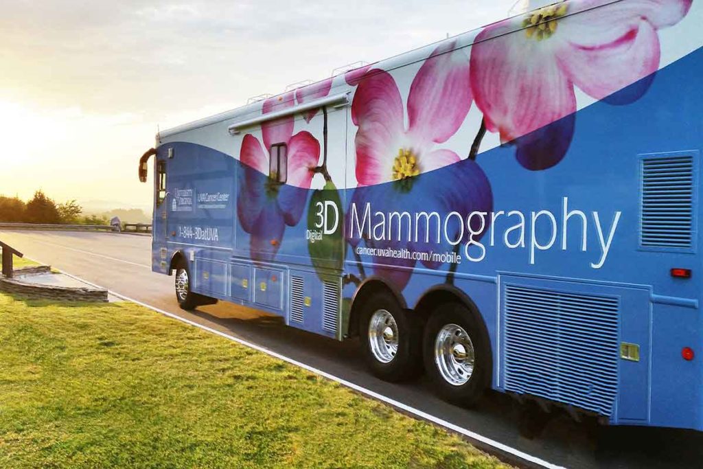 mobile mammography coach