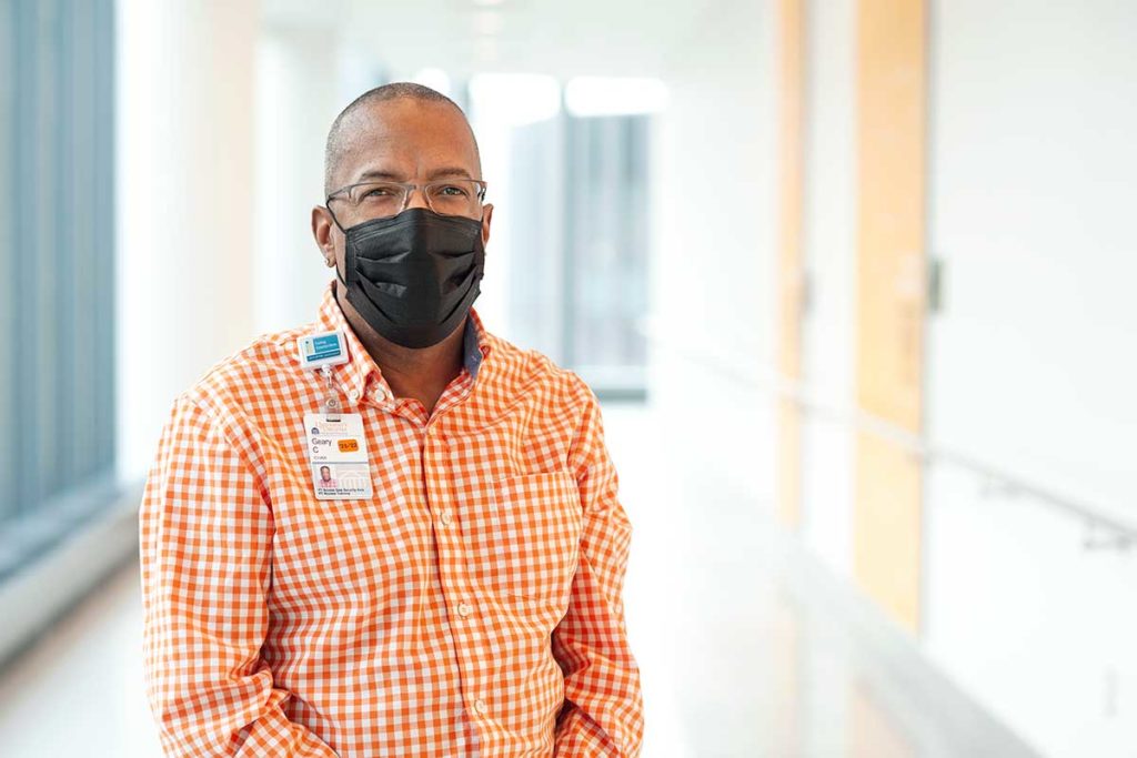 Portrait of Geary Coles, a UVA Health Help Desk Analyst