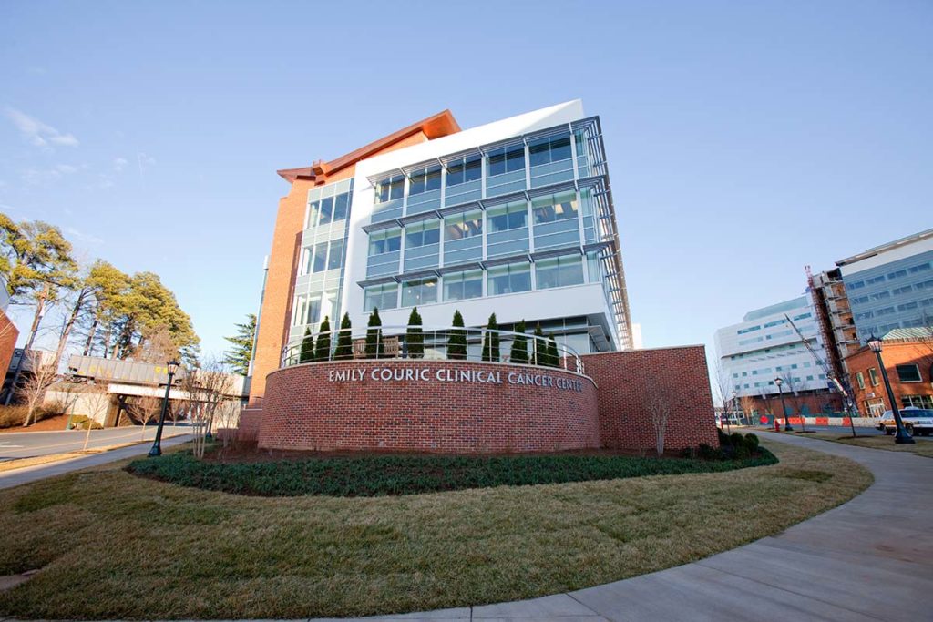 UVA Cancer Center building