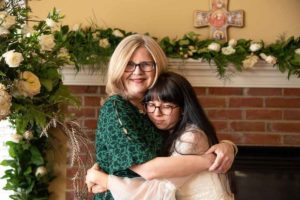 Dr Jennifer Payne and her daughter faced mental health stigma