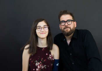 Madeline and her dad, Jeff