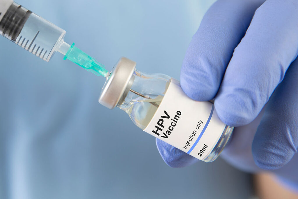 The HPV vaccine is a shot that can prevent infection and cancer.