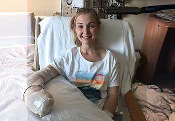 Most people would say Allie Redshaw losing her right hand was tragic. But her story tells us something quite different.